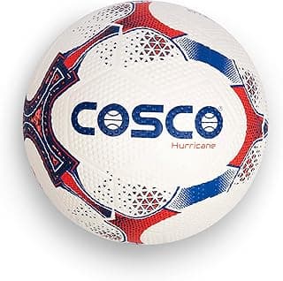 Cosco Rubber Hurricane Football - Size 5, White