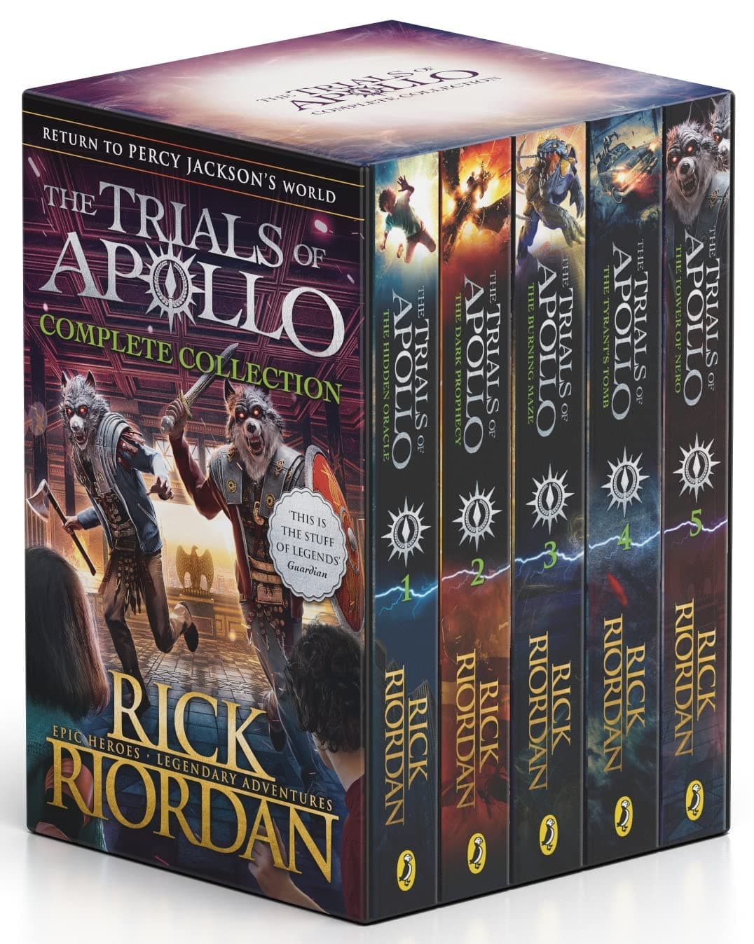 The Trials of Apollo: Complete Collection (5 Book Slipcase)