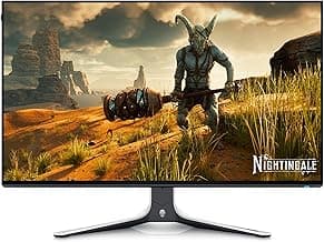 Alienware 27" (68.58 cm) Gaming Monitor-AW2723DF, QHD 2560 x 1440 (DPPort(OC): 280Hz, DP Port: 240Hz, HDMI: 144Hz), 2xHDMI, DP Port 1.4, USB 3.2 Gen 1, 3xUSB 3.2 Gen 1, Headphones, Audio line-Out