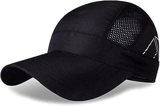 Nivia Aero Unisex Sports Cap, Lightweight Brick Dobby Weave Fabric, Built-in Vent Mesh Zones with Adjustable Strap for Outdoor Sports, Running, Training