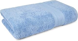 TRIDENT Soft Comfort Air Rich 100% Cotton Towels for Bath, 500 GSM Large Size Bathroom Towels for Men/Women, 1 Piece Bath Towel (69cm x 137cm), Alure