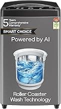 Godrej Smart Choice 7 Kg 5 Star, 5 Years Comprehensive Warranty, AI Tech, Fills Tub At ~0 Water Pressure, Fully-Automatic Top Load Washing Machine (WTEON ALP 70 5.0 FDUN GPGR, Graphite Grey)