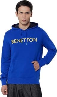 United Colors of Benetton Men's Cotton Blend Round Neck Sweatshirt