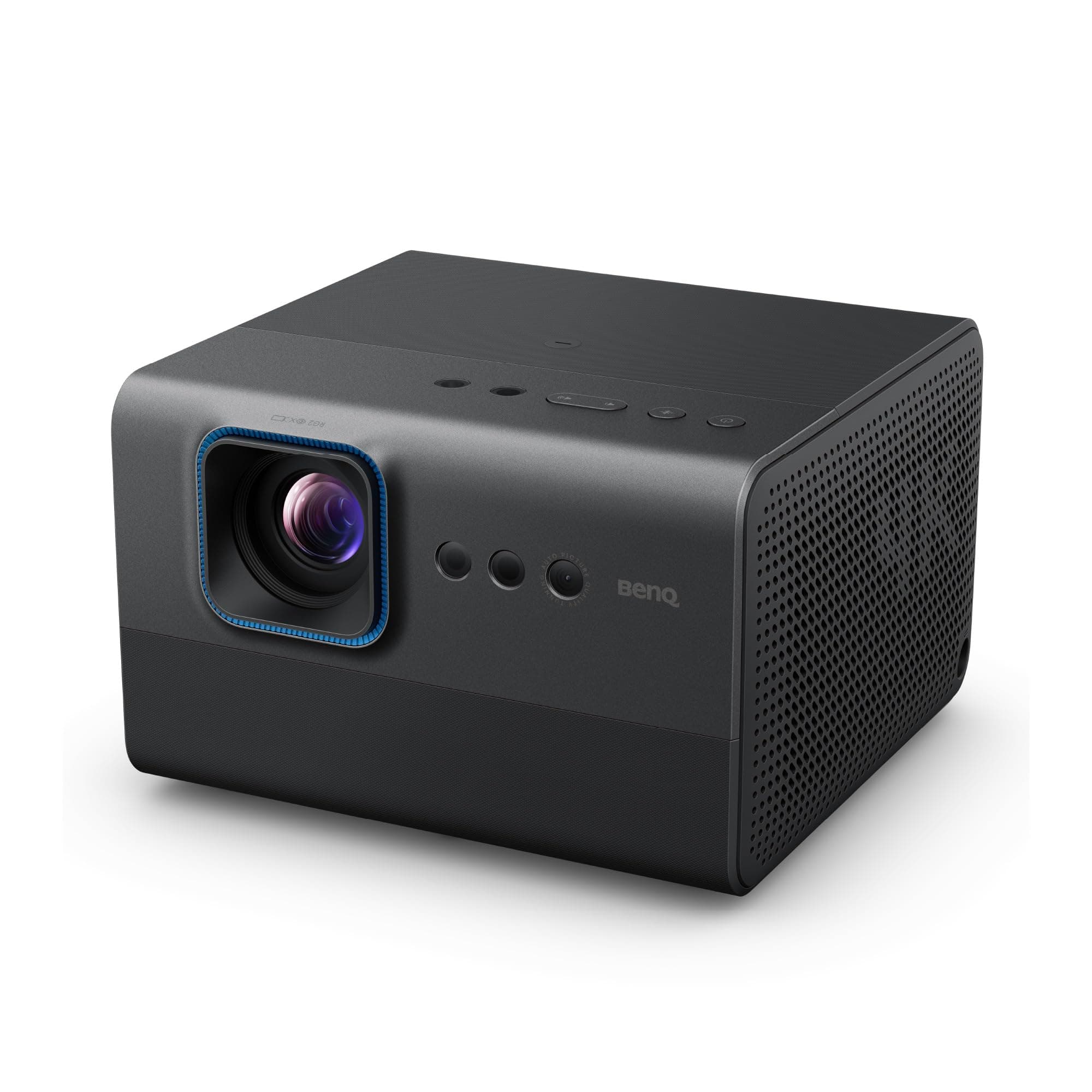 BenQ GP520 4K 4LED Smart Projector,Brightness 2600 ANSI Lumens,Excellent Colors 98% REC709,Upto 200"Screen Size,Auto 2D keystone,24W Speakers,Certified Google TV,WiFi,HDMI 2.1,USB-C,USB-A,Black color