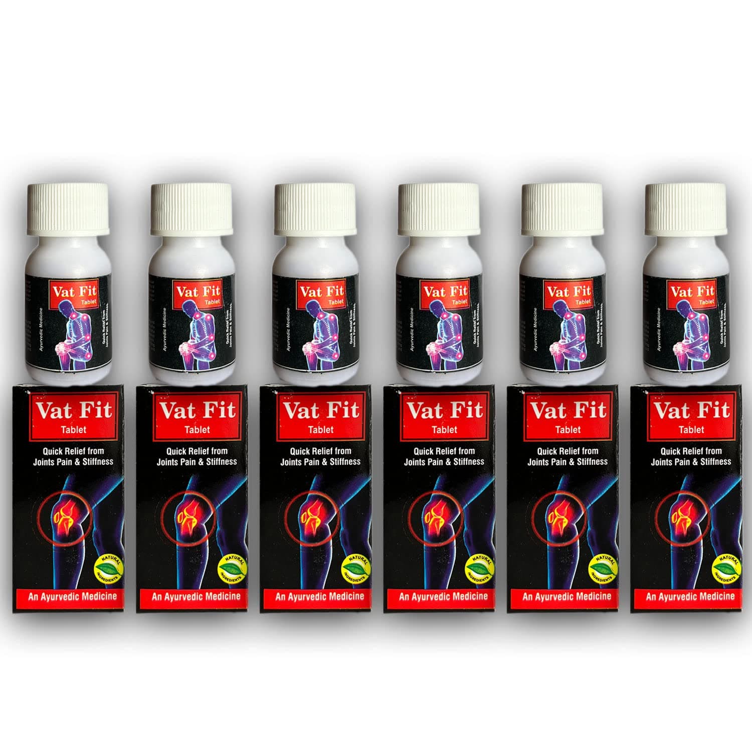 Vat Fit tablet Quick relief from joint pain & stiffness (pack of 6)