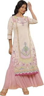 W for Woman Women Cotton Kurti Skirt Set
