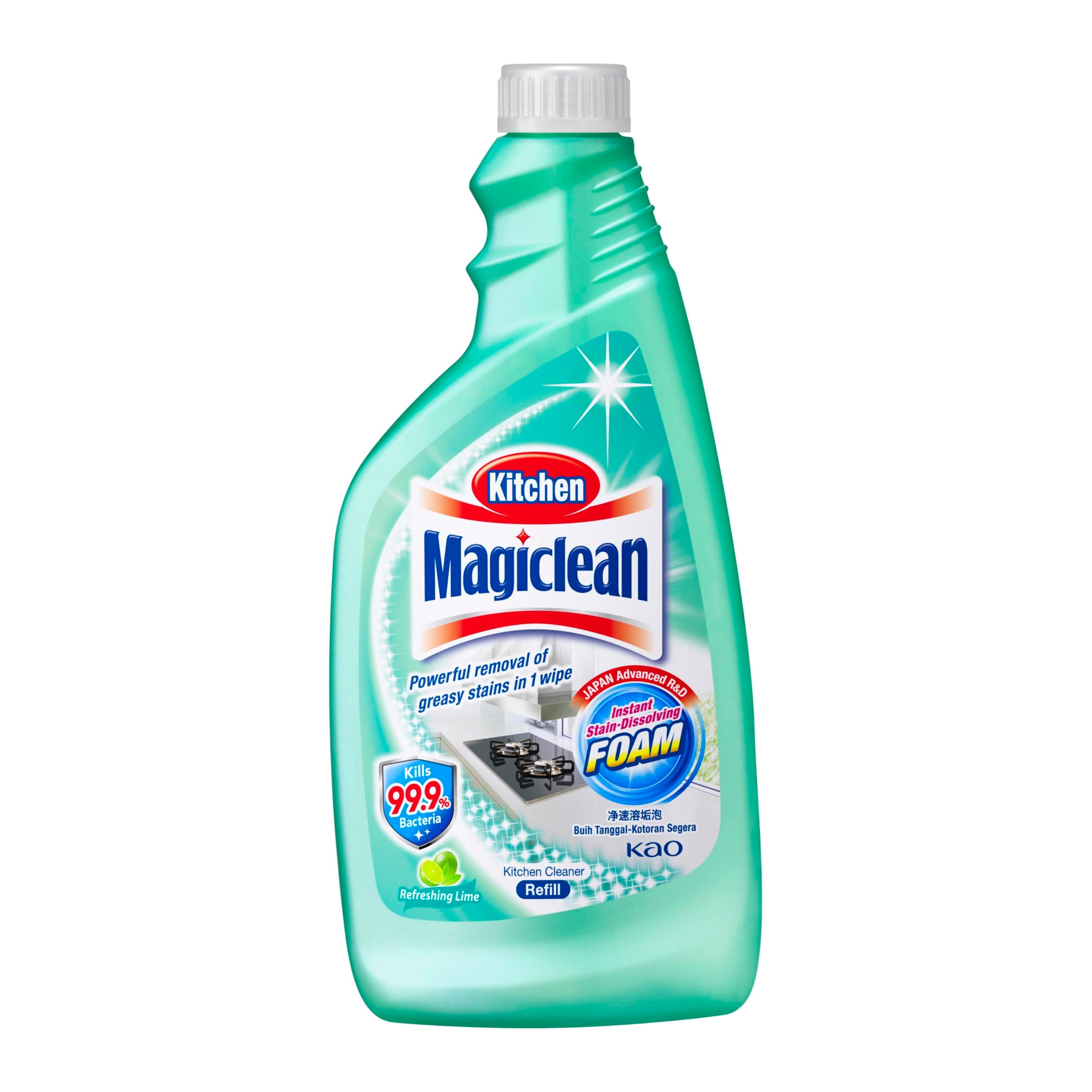 Magiclean Kitchen Cleaner Refill 500ml Refreshing Apple