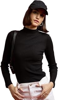 sassafras Women's Elegant Long-Sleeve Top – Slim Fit, Chic Office to Evening Outfit for Women