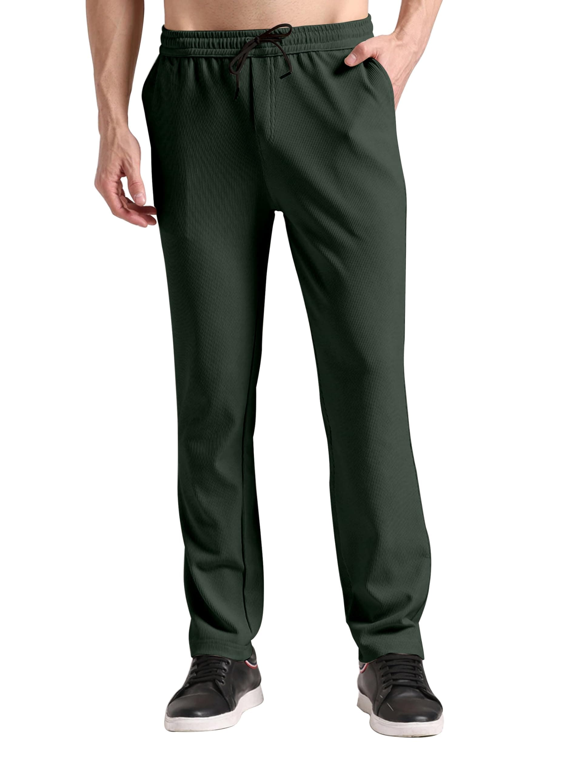 Mehrang Men's Baggy Trackpants | Oversized Fit Streetwear & Gym Wear | Comfortable Casual Joggers for Men, Loose Fit Joggers for Men | Korean Style Travel & Lounge Wear with Pockets
