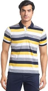 Parx Regular Fit Dark Blue T-Shirt for Men
