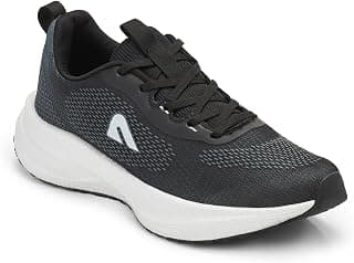 Boldfit Boldfit Running Shoes for Man Soft Sole Sports Shoes for Men Running Light Weight Shoe for Men Sports Anti Slip Gym Shoe for Man Workout mesh Gym Footwear, Black - 11