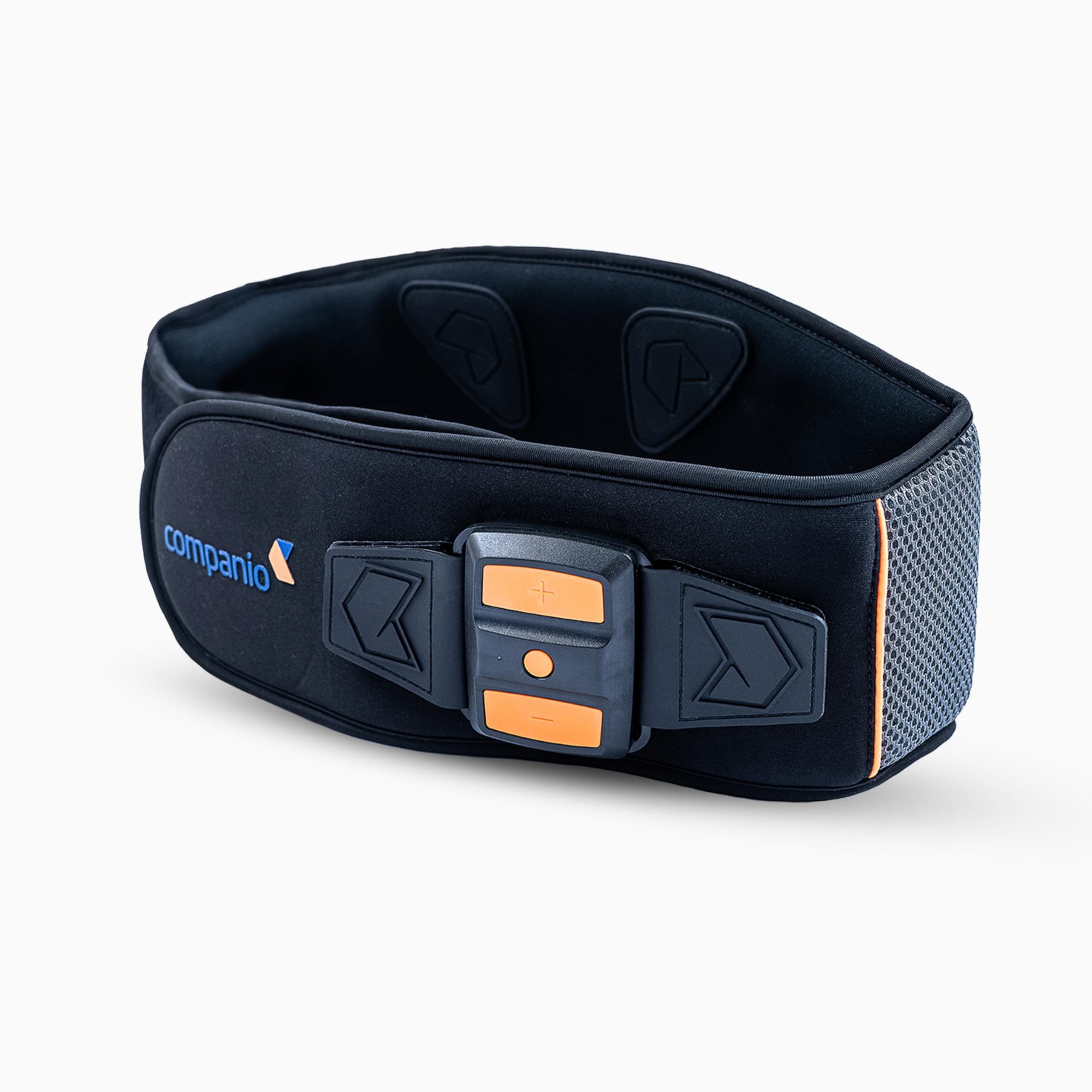 COMPANIO TENS Back Pulse Back Massager Machine Belt for Lower Back Pain Relief, Targets Deep Tissue,Pain due to Sciatica & Arthritis , Muscle Strains & Spinal Recovery , Reduces Discomfort, Enhances Stability & Aids in Injury Recovery | Orthopaedic LS Belt | Cordless Rechargeable, Portable, Adjustable Therapy Lumbar Support Belt for Men & Women