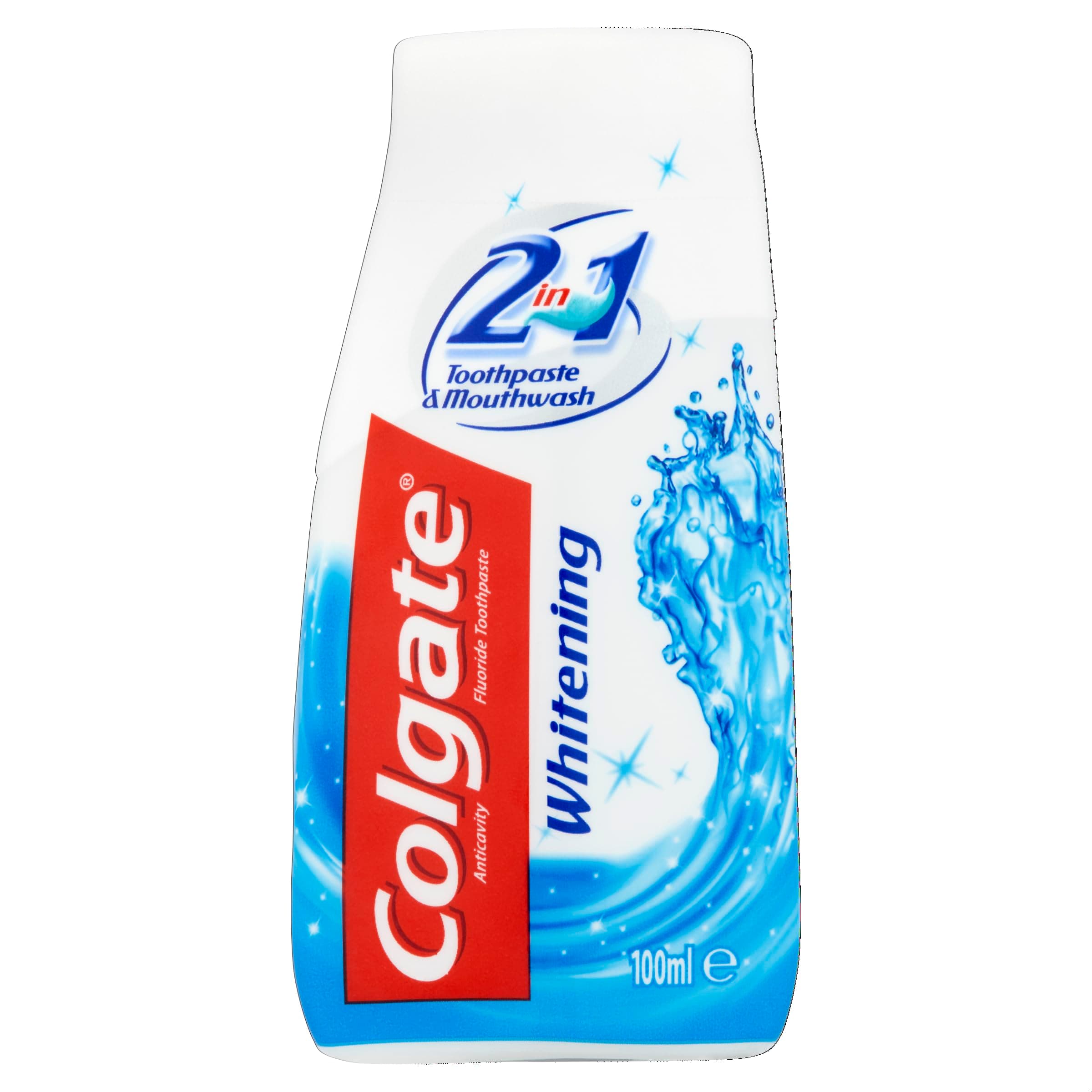 Colgate Whitening 2 in 1 Toothpaste and Mouthwash 100 mL