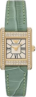 Emporio Armani Green Quartz Leather Watch AR11661