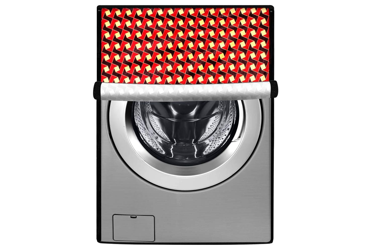 Stylista Waterproof Front Load Washing Machine Cover Compatible for Whirlpool 7 kg, 8 kg & 9 kg