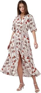 VERO MODA Maxi Fit and Flare Dress for Women