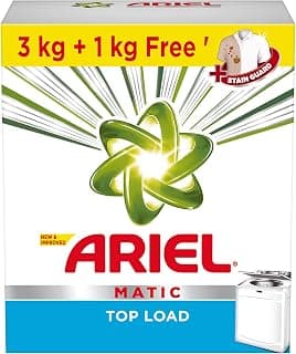 Ariel Matic Top Load Detergent Washing Powder – 4Kg Value Pack