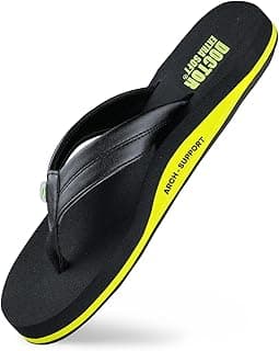 DOCTOR EXTRA SOFT Thong Arch Support Ortho Slippers for Mens| Orthopedic Diabetic & Stylish| Lightweight Comfortable & Casual| Cushion Anti-Skid Bedroom Daily Use House Flip-Flops Gents Boys D-38