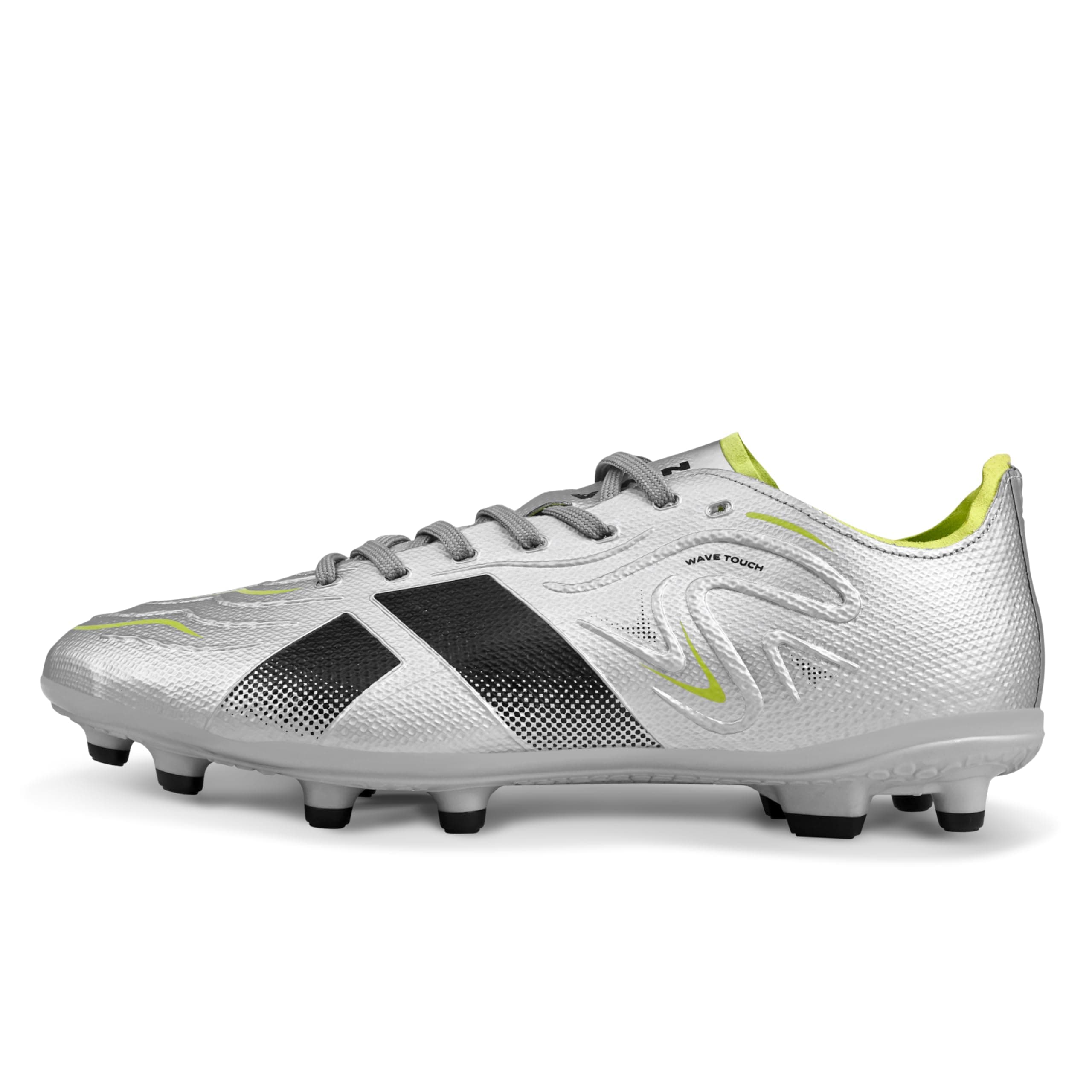 Nivia Ashtang 3.0 Football Studs for Men, TPU Fusion with 3D Embossing Upper, Dual Color High Shear TPU Sole, Ideal for Firm Ground Grass