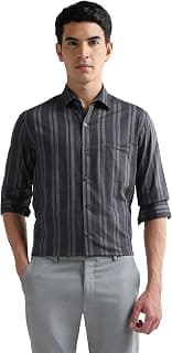 Arrow Grey Formal Shirt_ARAEOSH2699
