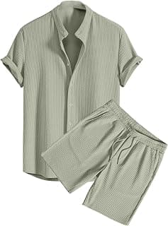 GRECIILOOKS Co-ord Set for Men Solid POLY LYCRA BLEND T-Shirt & Shorts Nightwear Set | Summer Loungewear, Beachwear & Night Suit for Daily Comfort