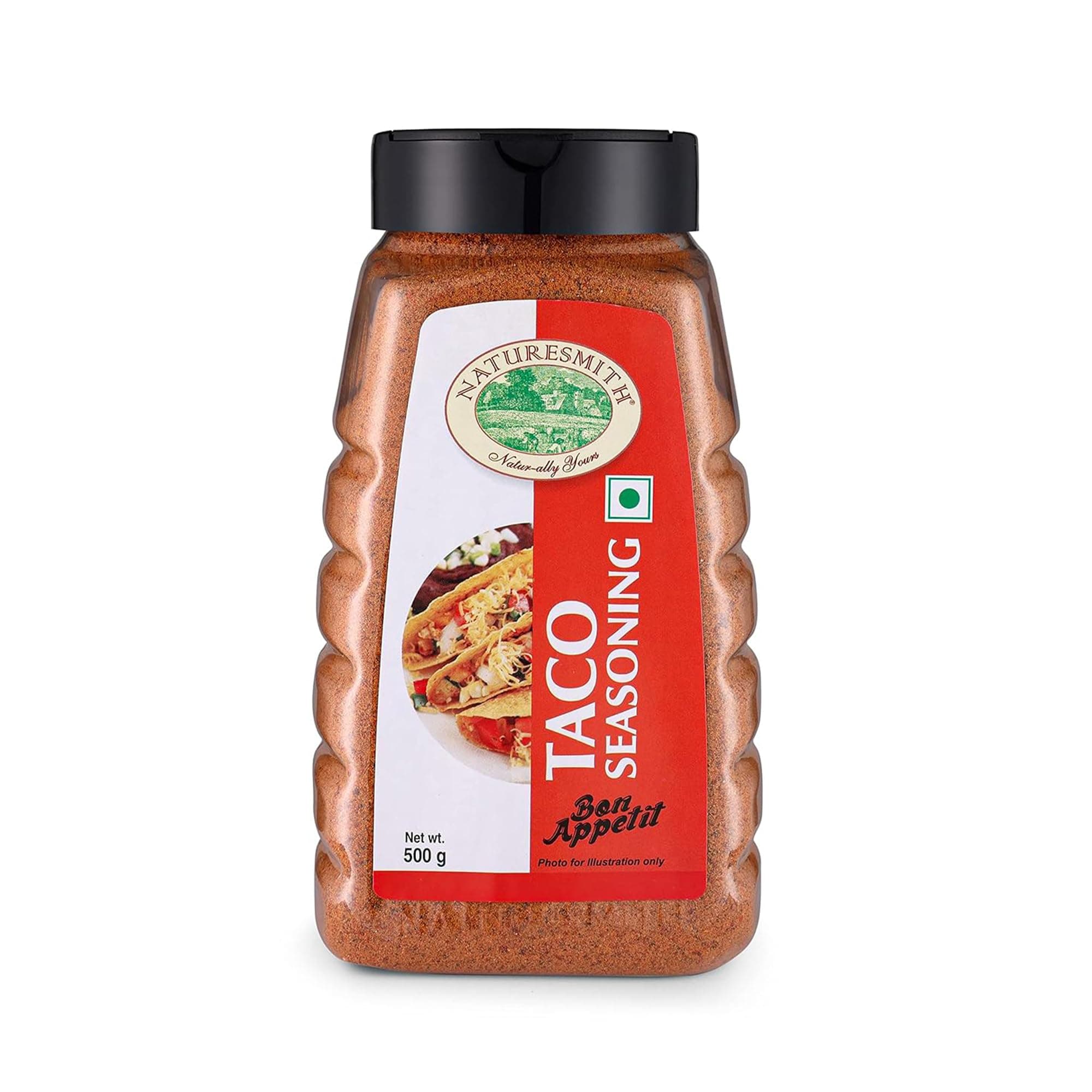 NATURESMITH TACO SPICE SEASONING-500g || BIG JAR OF SEASONING READY TO USE ||
