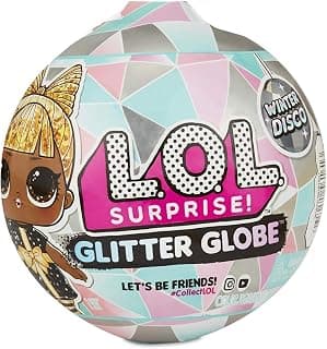 LOL Style Glitter Globe Winter Disco Surprise Doll with 8 Surprises Inside, Collectible Fashion Doll with Accessories, for Ages 3+