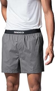 DAMENSCH Solid Breeeze Inner Boxers, Ultra-Light Men Boxer Shorts for Men, 100% Cotton Half Pant for Man, Breathable Woven Inner Cotton Shorts