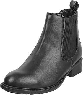 Mochi Women Leather Ankle Boot