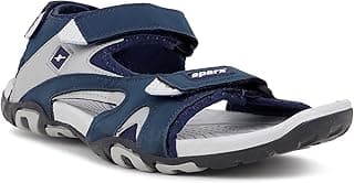 SPARX mens SS 453 | Latest, Daily Use, Stylish Floaters | Grey Sport Sandal - 7 UK (SS 453)
