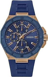 GUESS R2 Analog Watch for Men with Round Dial & Water Resistant Man's Wrist Watches