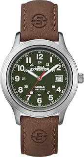 TIMEX Round 39mm Green Dial Analog Men Watch - T40051AP