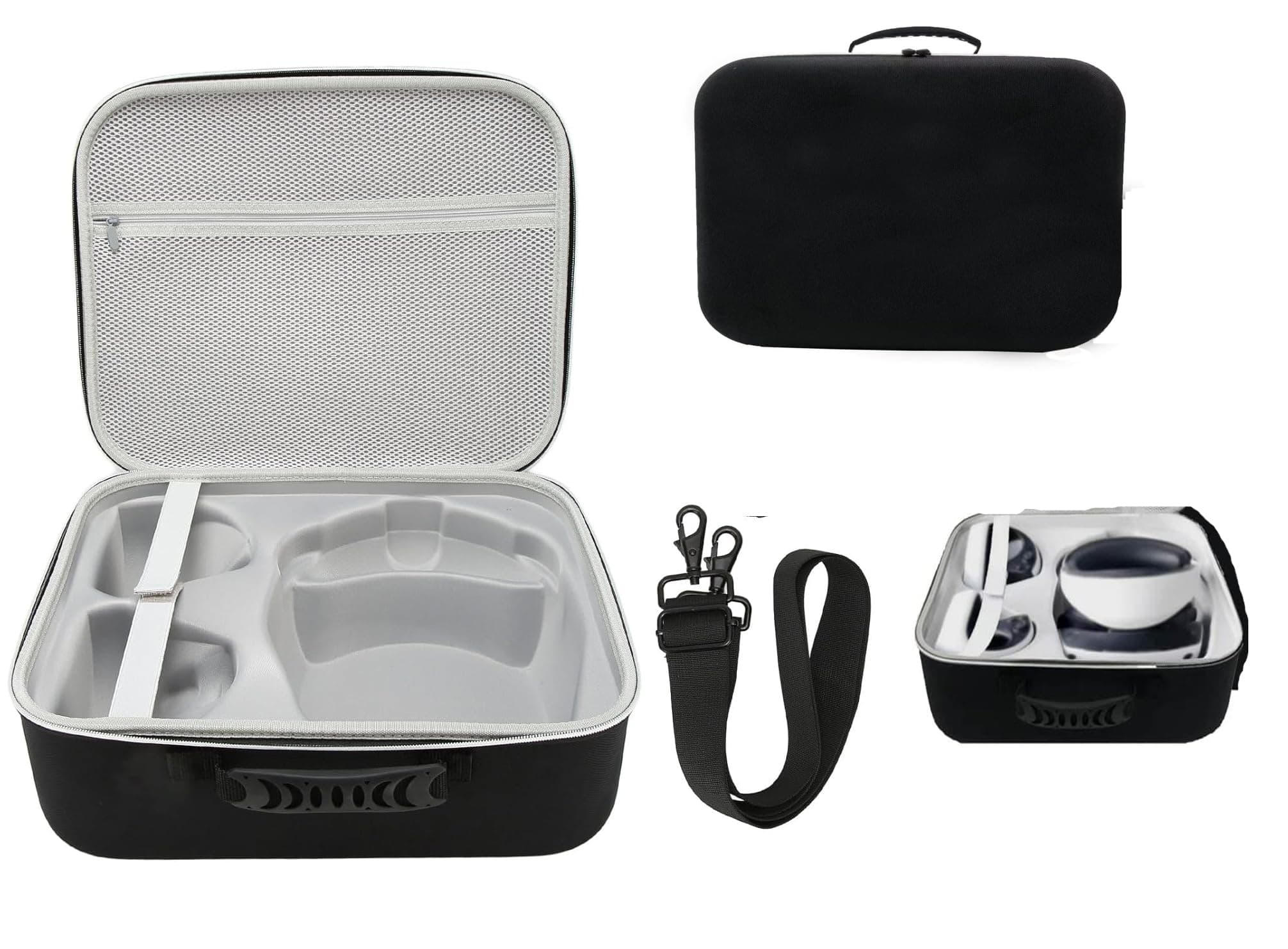 New World PSVR2 Carrying Case, Storage Bag Travel Bag for PSVR2 Controller and Headset, Carrying Bag for PSVR 2,Lightweight Travel Storage Bag Compatible with Playstation VR2