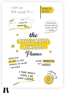 MOMENTUM 2026 Undated A5 Productivity Planner Journal– 192 Pages Daily, Weekly & Monthly Organizer with Motivational Stickers & Postcards| Study Planner for Students, Office & Personal Use (White)