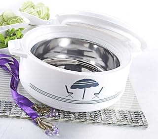 CELLO Chef Plastic Casserole, 1.5 litres, White