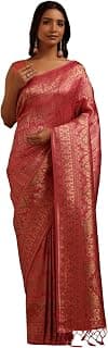 Soch Womens Tussar Zari Woven Saree