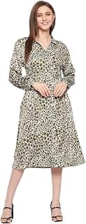 Madame Women Olive Dress
