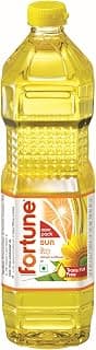 FORTUNE Sunlite Refined Sunflower Oil, Bottle 800gm (Weight May Vary)