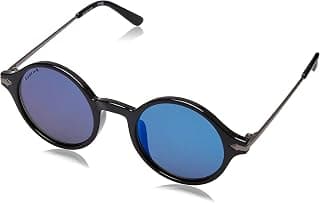 Fastrack Round *380-390 UV protected Sunglasses for Men