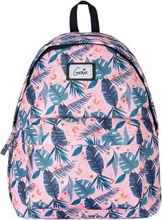 Genie Miami Casual Backpack for Girls (13L) | Modern Casual & College Casual Backpack | Lightweight, Ergonomic Straps | Rose