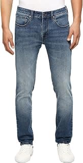 Pepe Jeans Men's Tapered Fit Mid Rise Jeans