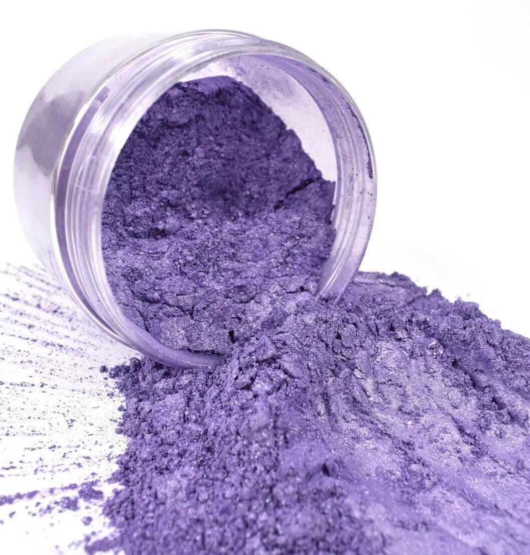 Lavender Pearl Pigment Powder – 20g Jar | Soft Metallic Mica Powder for Resin Art, Soap, Candle & Craft DIY | Non-Toxic Shimmer Colorant