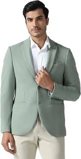 Blackberrys Men's Slim Fit Textured Formal Blazer