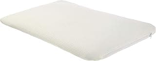 Amazon Brand - Solimo Ultra-Thin Memory Foam Pillow with Pillow Cover, 60 x 40 x 5.5 cm, White, 1 Piece