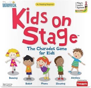 Funskool Games, Kids On Stage, Educational charade game for kids, 2 - 6 players, Ages 3 years and above