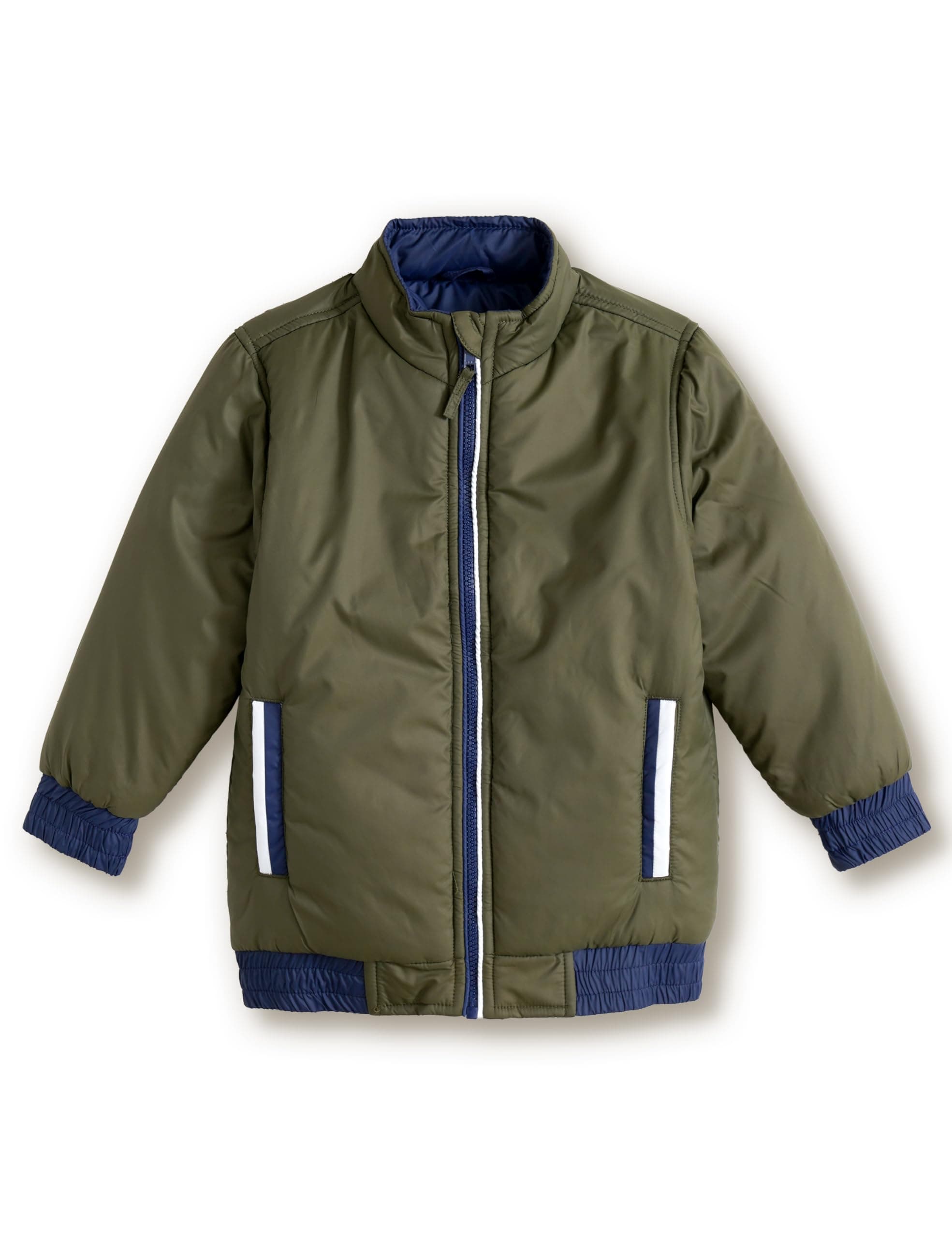Amazon Brand - Symbol Boy's 100% Polyester Regular Jacket