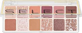 SWISS BEAUTY Select 12 shades Eyeshadow Palette | Mattes + Shimmers + Metallics | Shade - Slow Days, 10gm | 1 Count