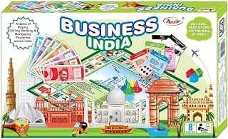 BANNI Business India Board Game | Buy, Sell, Rent & Trade Properties | Fun Monopoly Style Game with Indian Currency & Cards | Family & Kids Strategy Game for 2–6 Players