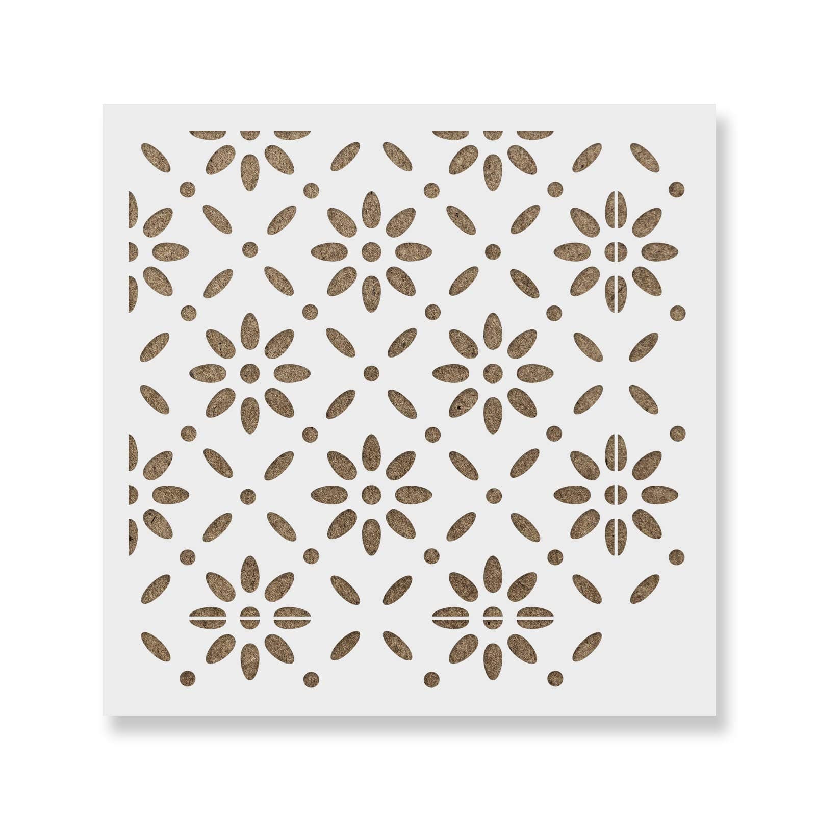 Bjorn Large Floor Stencils - Kitchen Decor, Stencil for Tiles