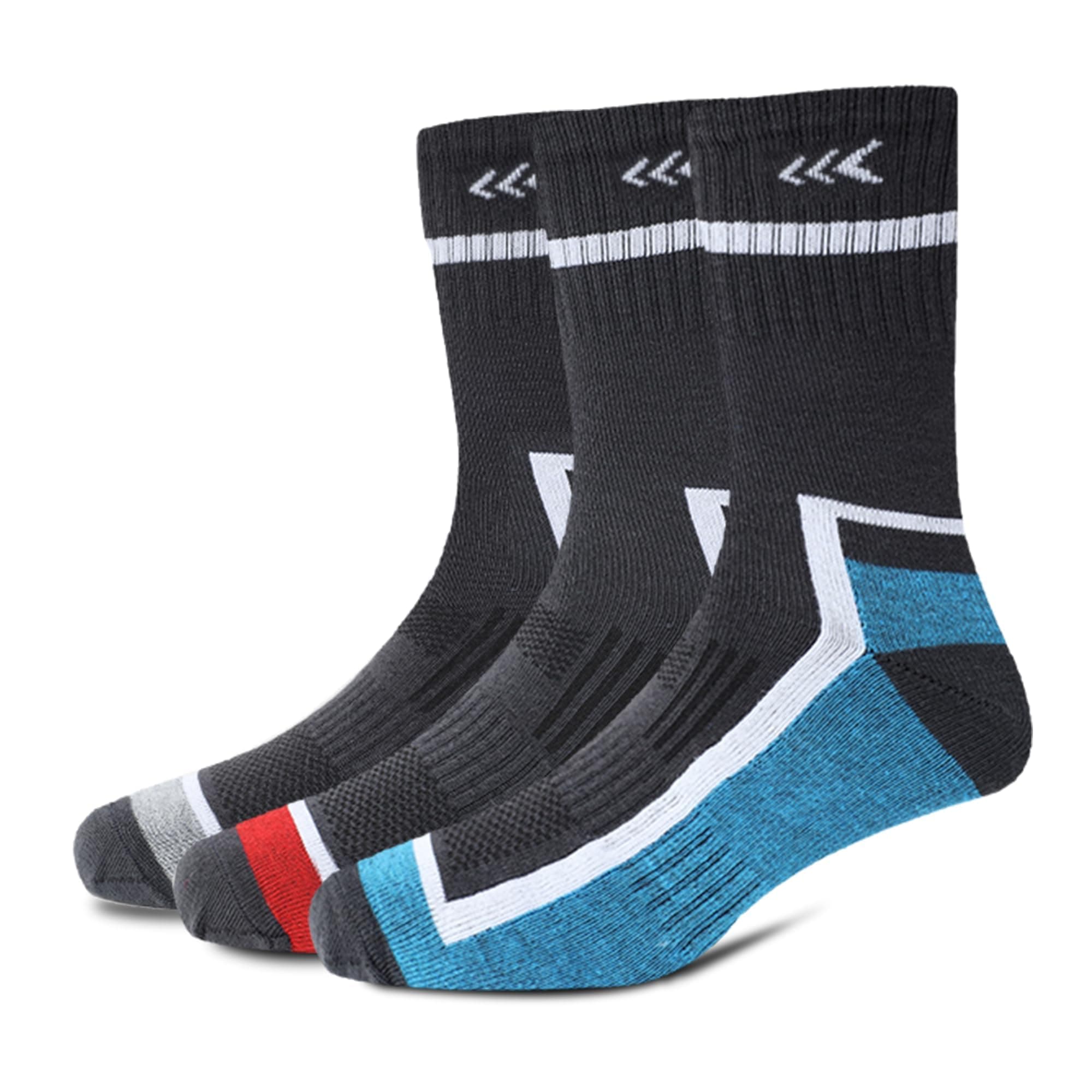 Mayor Swift Crew Length Socks for Men & Women, Breathable Comfort, Anti-Odour, Ideal for Running, Workout, & Casual